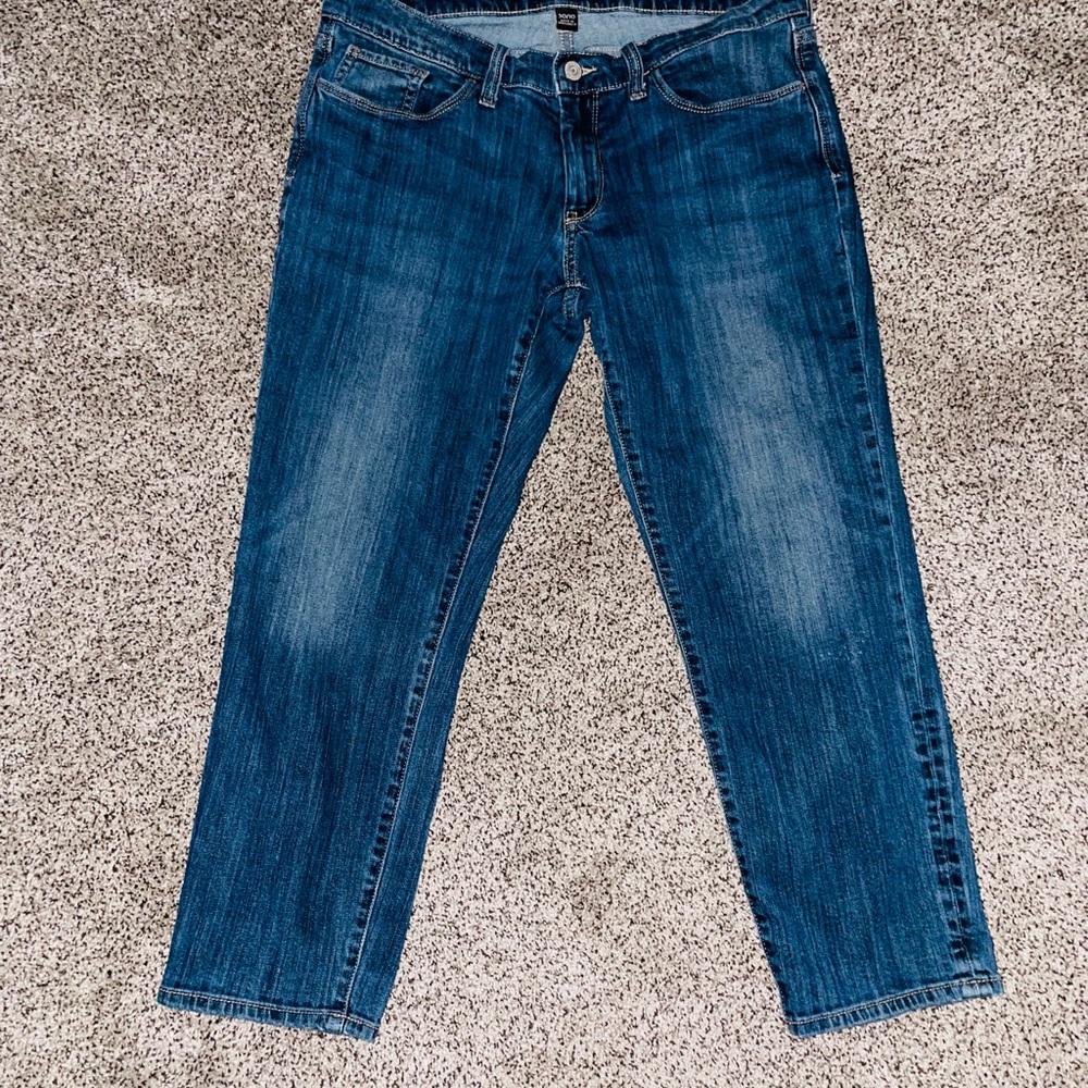 Banana Republic Dark Blue Ankle Jeans